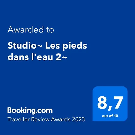 Apartamento Studio~ Les Pieds Dans L'eau 2~