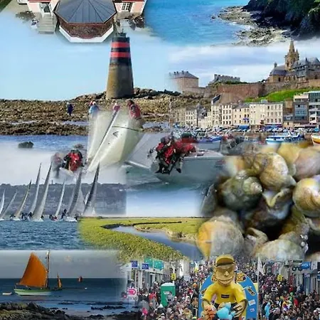 Studio~ Les Pieds Dans L'eau 2~ Daire Donville-les-Bains