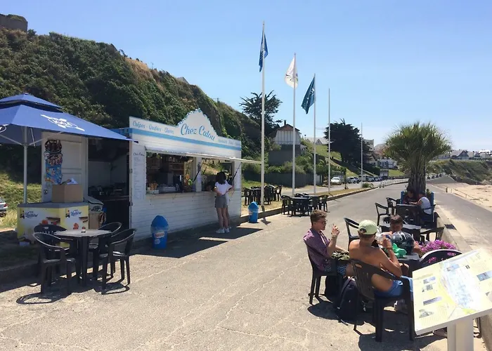 Studio~ Les Pieds Dans L'eau 2~ Apartamento Donville-les-Bains